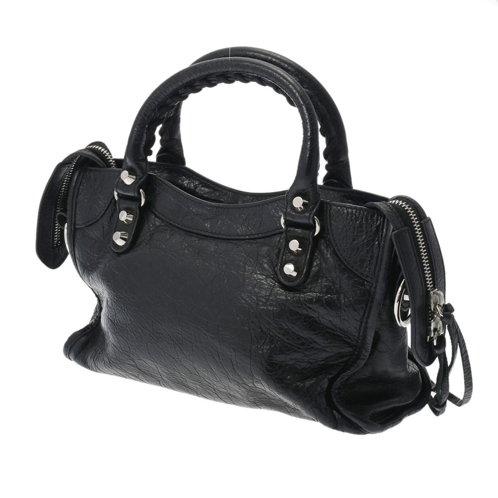 Balenciaga Black City Leather Handbag - Picture 1 of 11